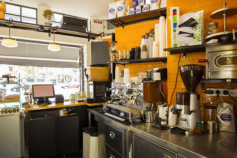 פרויקט תכנון מלא של המטבח קפה + ליווי הקמה של הקסטל בית קפה